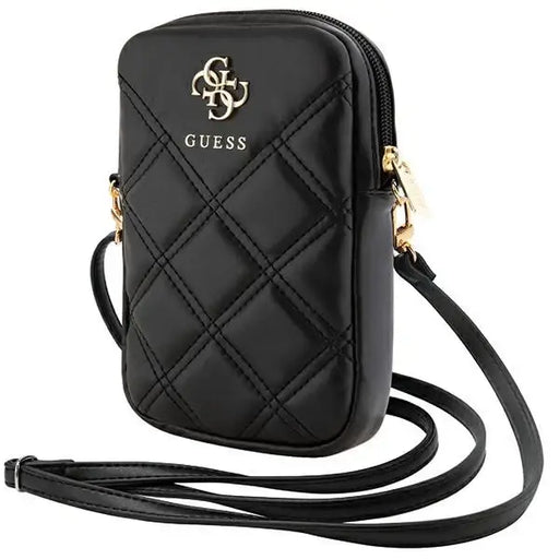 Guess Zip Quilted 4G bag - black - Others<<<HurtelXML