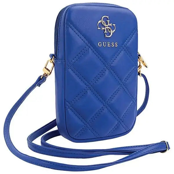 Guess Zip Quilted 4G bag - blue - Others<<<HurtelXML