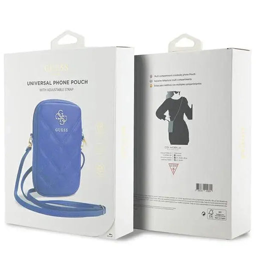 Guess Zip Quilted 4G bag - blue - Others<<<HurtelXML