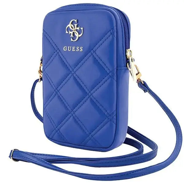 Guess Zip Quilted 4G bag - blue - Others<<<HurtelXML