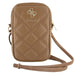 Guess Zip Quilted 4G bag - brown - Laptop bags<<<HurtelXML