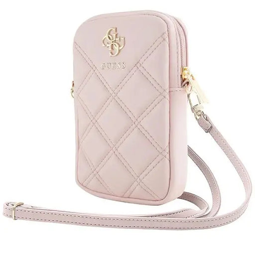 Guess Zip Quilted 4G bag - pink - Others<<<HurtelXML