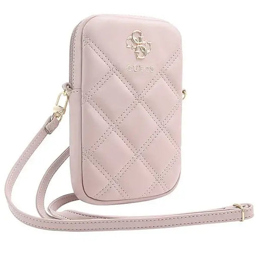 Guess Zip Quilted 4G bag - pink - Others<<<HurtelXML