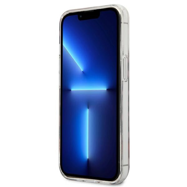 Guess GUHCP13LHSLEOP iPhone 13 Pro / 13 6.1&quot; pink/pink hardcase Leopard