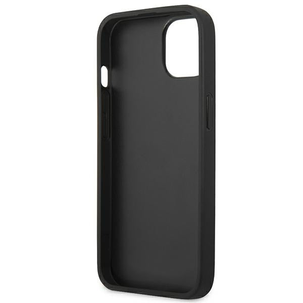 Guess 4G Big Metal Logo iPhone 14 Case - Gray