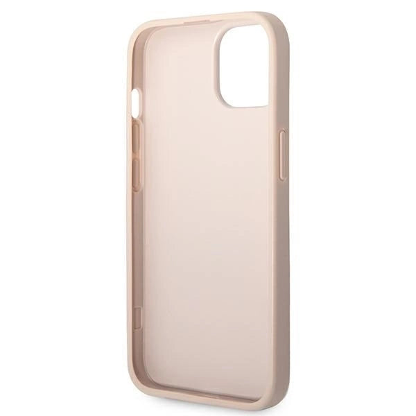Guess GUHCP14S4GMGPI iPhone 14 6.1" pink/pink hardcase 4G Big Metal Logo