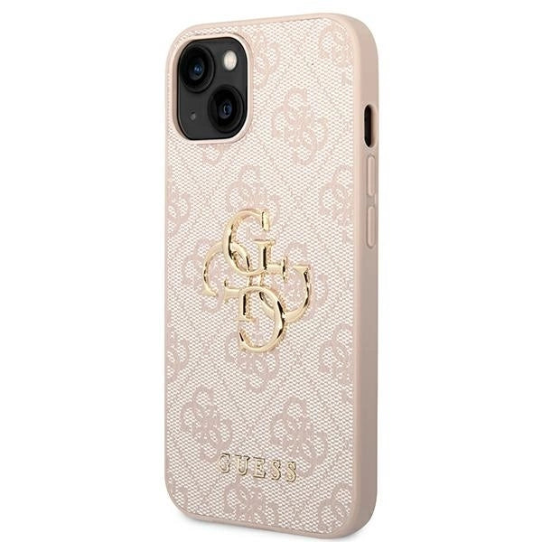 Guess GUHCP14S4GMGPI iPhone 14 6.1" pink/pink hardcase 4G Big Metal Logo