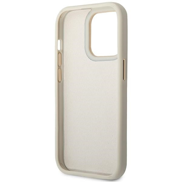 Guess Croco Collection case for iPhone 14 Pro 6.1&quot; - silver