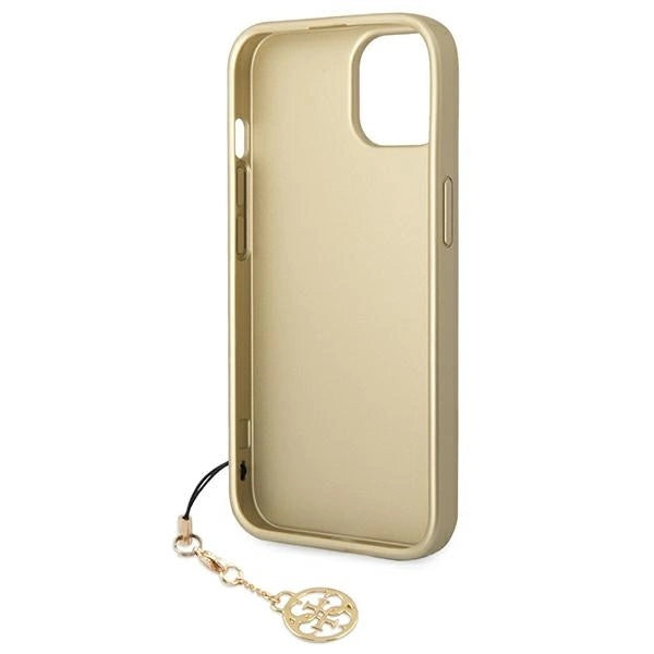 Guess GUHCP14MGF4GBR iPhone 14 Plus 6,7 "brown / brown hardcase 4G Charms Collection