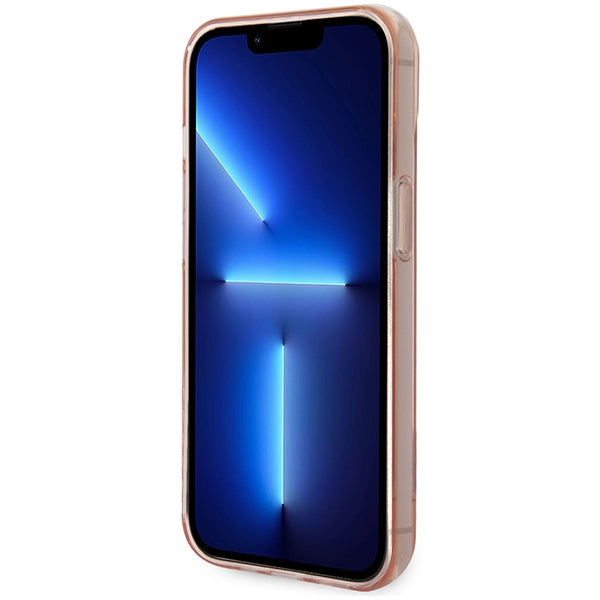 Guess GUHCP14MHGCOP iPhone 14 Plus 6.7 "pink / pink hardcase Translucent