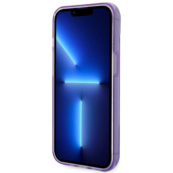 Guess Translucent iPhone 14 6.1" Case - Purple