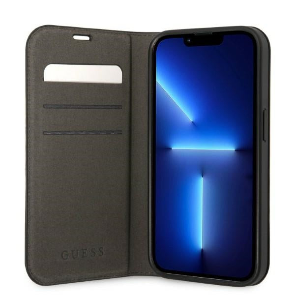 Guess GUBKP14XHG4SHK iPhone 14 Pro Max 6.7 "black / black book 4G Vintage Gold Logo
