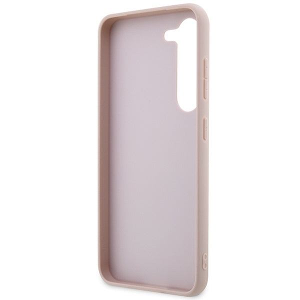 Guess GUHCS23S4GMGPI S23 S911 pink/pink hardcase 4G Big Metal Logo
