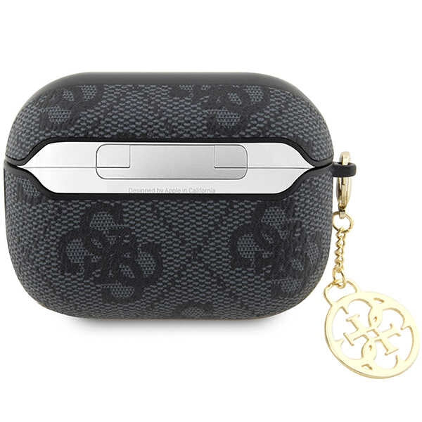 Guess GUAP2G4GSMK AirPods Pro 2 cover black/black 4G Charm Collection