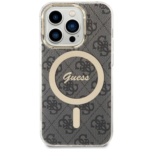 Guess 4G MagSafe case for iPhone 14 Pro - black