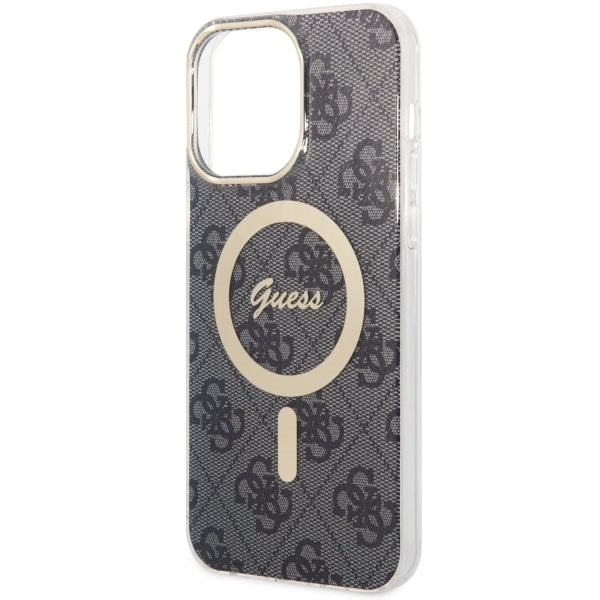 Guess 4G MagSafe case for iPhone 14 Pro Max - black