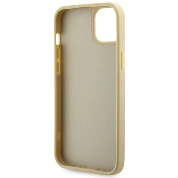 Guess GUHCP14SHDGTPD iPhone 14 6.1" gold/gold hardcase Rhinestone Triangle