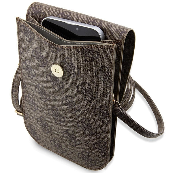 Guess 4G Stripe handbag - brown