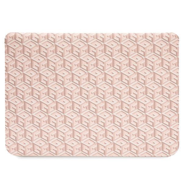 Guess GCube Stripes case for a 14" laptop - pink