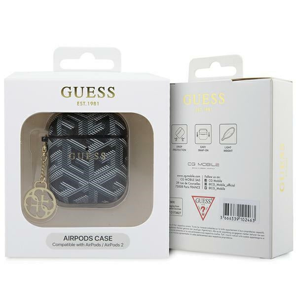 Guess GUA2PGCE4CK case for AirPods 1/2 - black GCube Charm