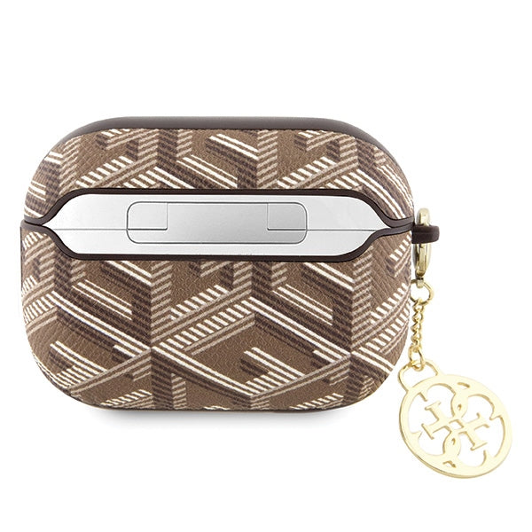 Guess GUAP2PGCE4CW case for AirPods Pro 2 cover - brown GCube Charm