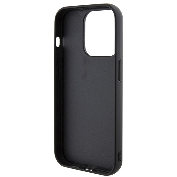 Guess Disco Metal Script case for iPhone 15 Pro - black