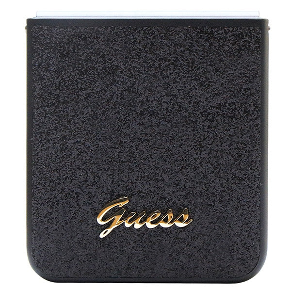 Guess Glitter Script case for Samsung Galaxy Z Flip 5 - black