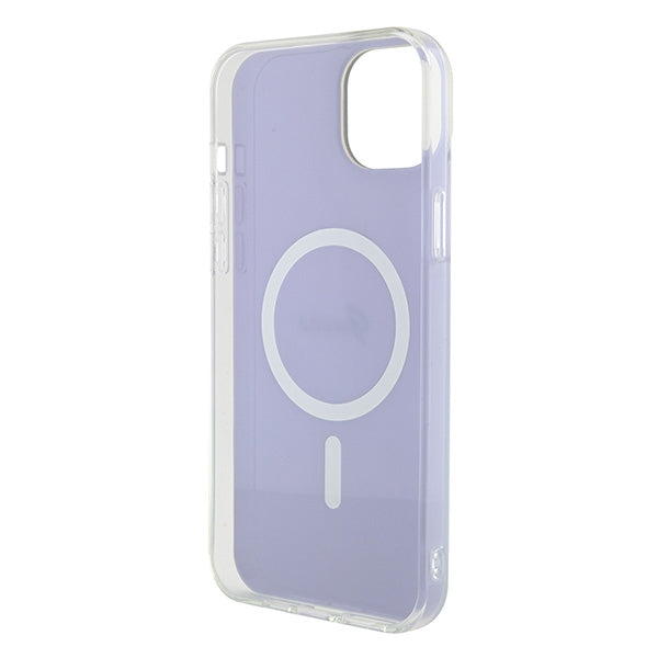 Guess GUHMP15SHITSU iPhone 15 6.1" purple/purple hardcase IML Iridescent MagSafe