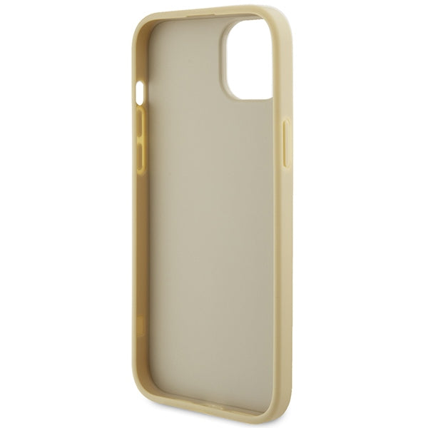 Guess GUHCP15MPS4DGPD iPhone 15 Plus 6.7" gold/gold hardcase Strass Metal Logo