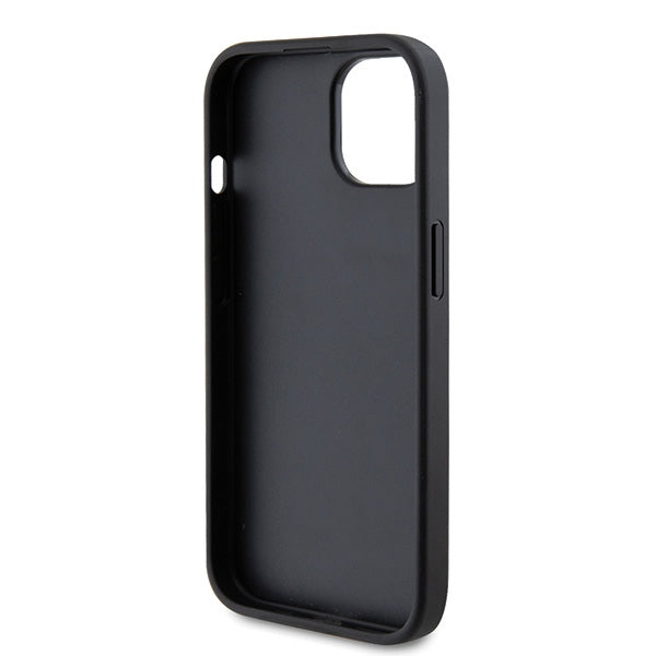 Guess GUHCP15MPS4DGPK iPhone 15 Plus 6.7" black/black hardcase Strass Metal Logo