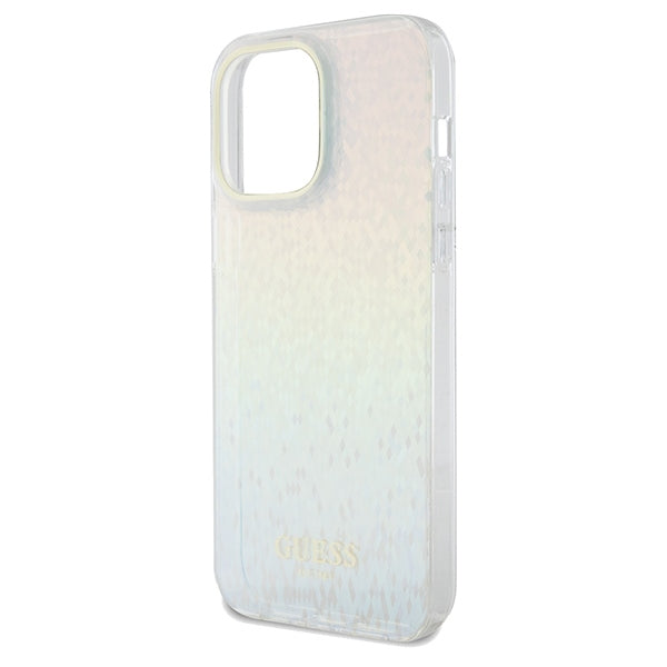 Guess IML Faceted Mirror Disco Iridescent case for iPhone 13 Pro / 13 - multicolor