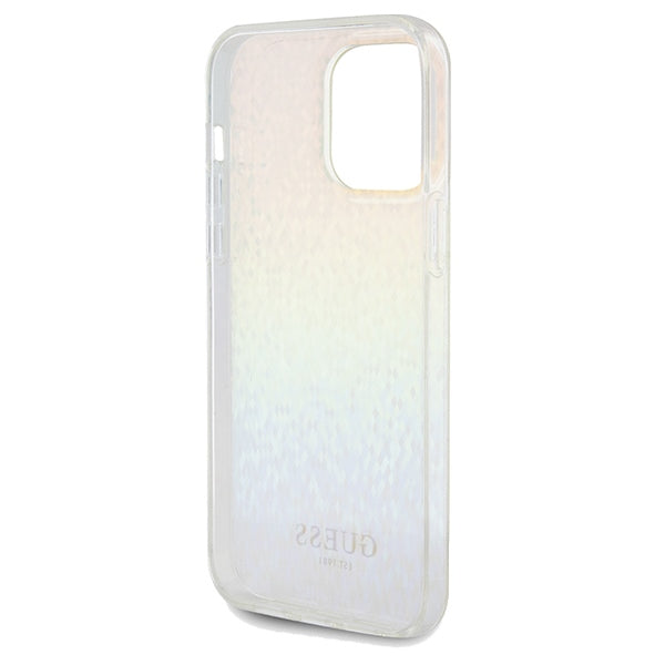 Guess IML Faceted Mirror Disco Iridescent case for iPhone 13 Pro / 13 - multicolor