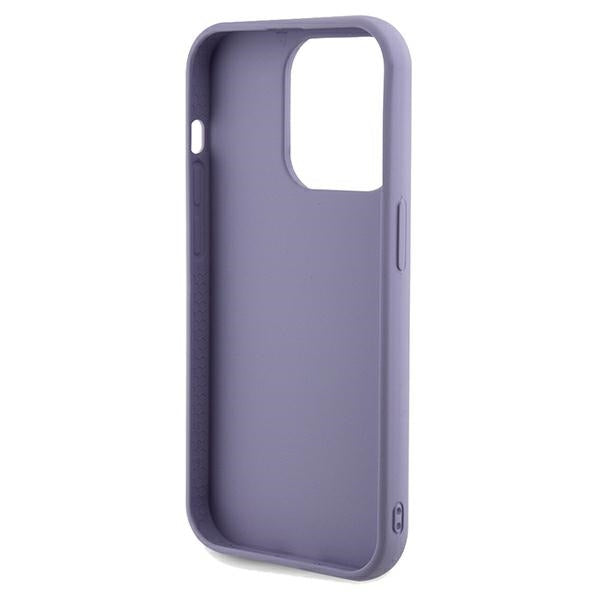Guess Sequin Script Metal case for iPhone 13 Pro / 13 - purple