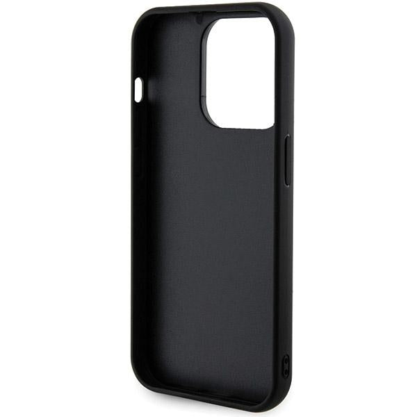 Guess Sequin Script Metal case for iPhone 13 Pro Max - black