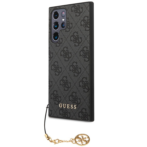 Guess 4G Charms Collection case for Samsung Galaxy S24 Ultra - black