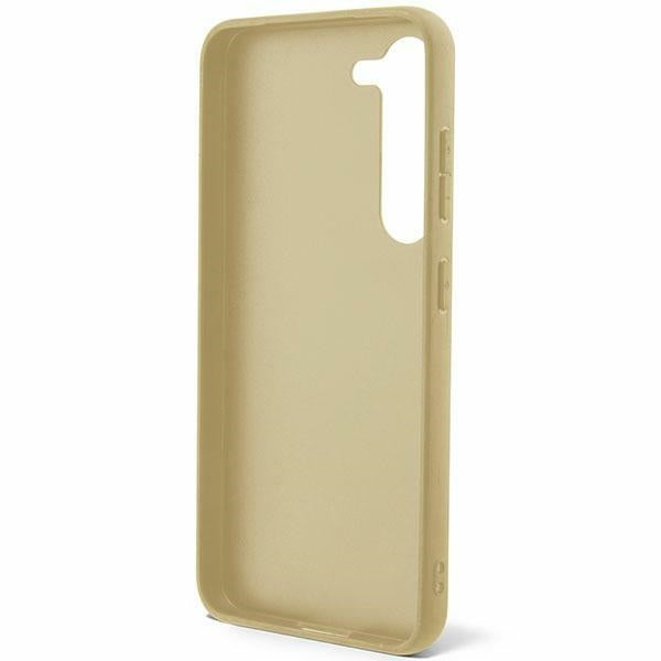 Guess Glitter Script case for Samsung Galaxy S24+ - gold