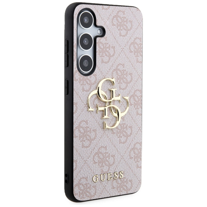 Guess 4G Big Metal Logo case for Samsung Galaxy S24 - pink