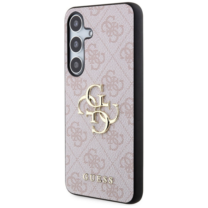 Guess 4G Big Metal Logo case for Samsung Galaxy S24 - pink