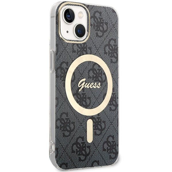 Guess 4G MagSafe case for iPhone 15 Plus / 14 Plus - black