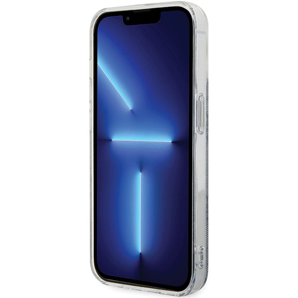Guess IML 4G MagSafe case for iPhone 15 Pro Max - blue
