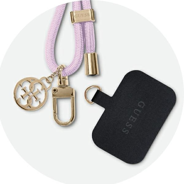 Guess CBDY Cord phone strap - lilac