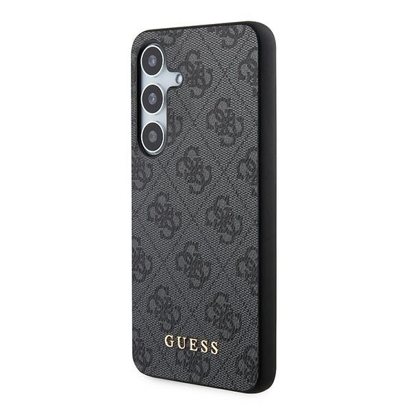 Guess 4G Metal Gold Logo case for Samsung Galaxy A55 - black