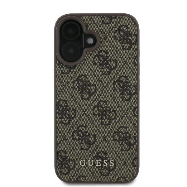 Guess 4G Classic iPhone 16 Plus Case - Brown