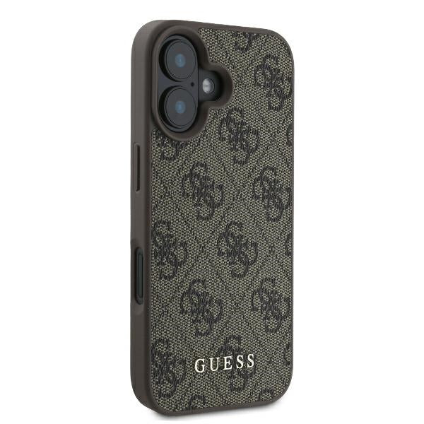 Guess 4G Classic iPhone 16 Plus Case - Brown