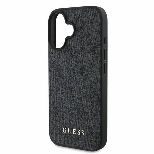 Guess 4G Classic iPhone 16 Case - Black