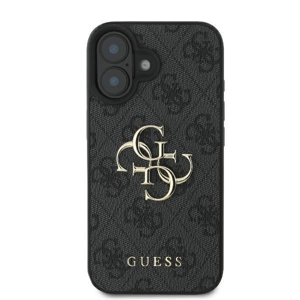 Guess 4G Big Logo Case for iPhone 16 - Black