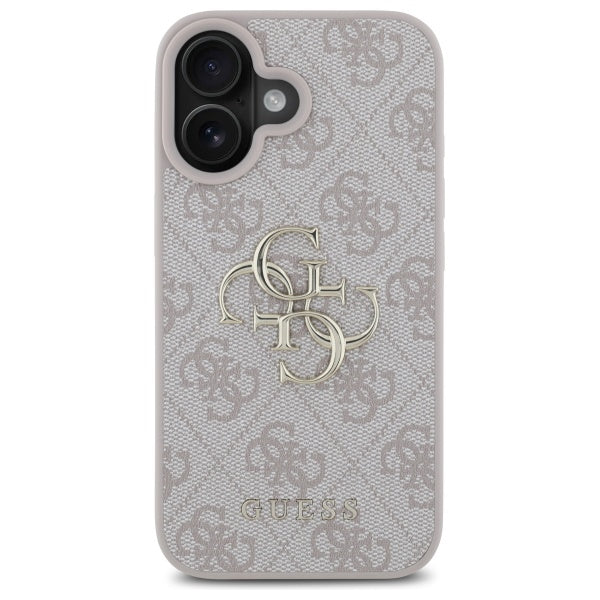 Guess 4G Big Logo Case for iPhone 16 - Pink