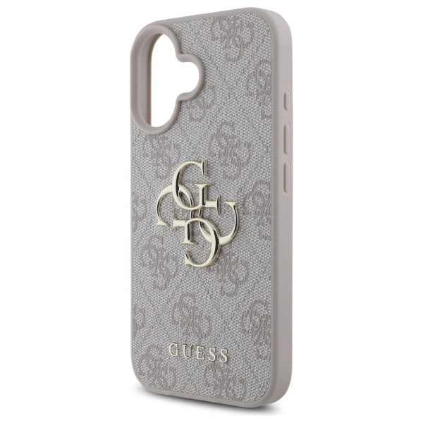 Guess 4G Big Logo Case for iPhone 16 - Pink