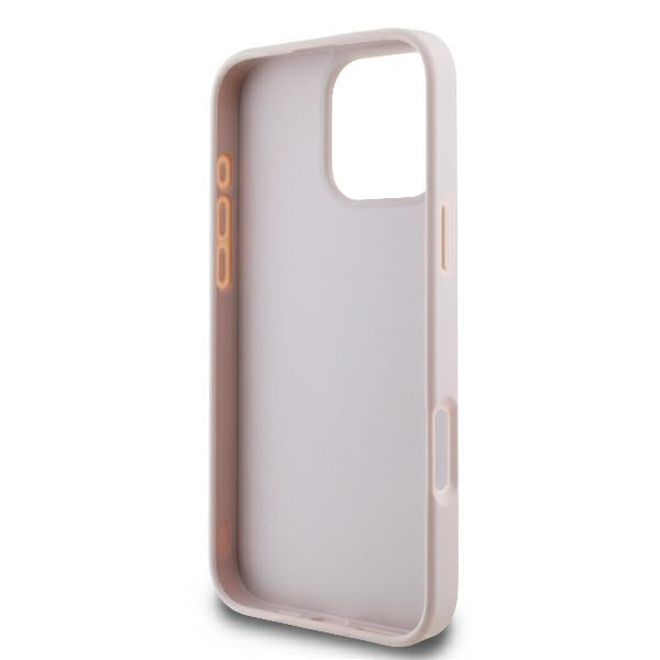 Guess 4G Big Logo Case for iPhone 16 Pro Max - Pink