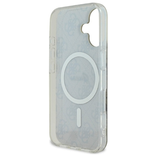 Guess IML 4G MagSafe Case for iPhone 16 Plus - Brown